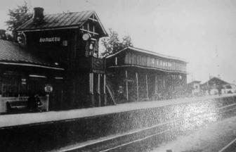 Bolshevo Station, 1920s-1930s. Photograph: Internet journal “Podmoskovnyi krayeved” 