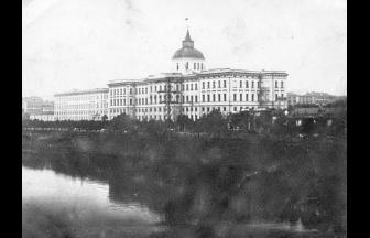 Moscow orphanage at the end of the 1920’s. The shelter of the Children’s Committee of the All-Russian Central Executive Committee was presumably located in one of the buildings of the Moscow orphanage. Photo: PastVu