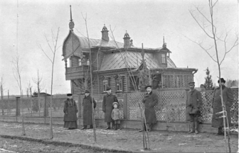 House in Novyi Sokolnik. Saltykovka Station, Sokolnicheskaya Street, 1906-1912. Photograph: PastVu