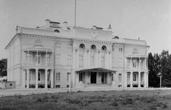 Александровский дворец в усадьбе Нескучное. 1896 г. Фото: PastVu