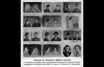 Wanted List of the Moscow Police Department