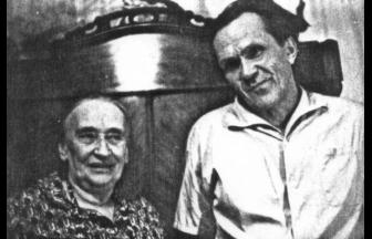 Shalamov and Nadezhda Mandelstam. Photo: shalamov.ru