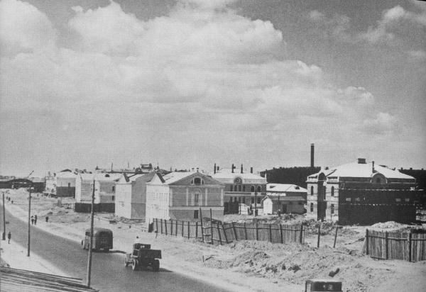 Khoroshevskoye Highway, the house construction. Photo: PastVu Khoroshevskoye Highway, the house construction. Photo: PastVu