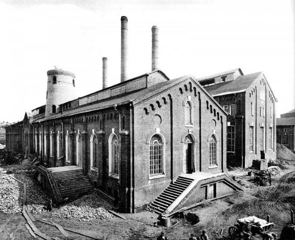 Московский газовый завод. 1912 г. Фото: Wikipedia