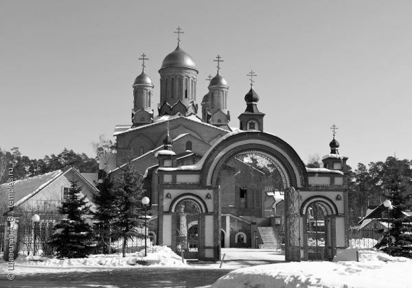 Village of Ilinskii, now in the Ramenskii district. Petropavlovskaya Church. Source: A.V. Shchavelev, temples.ru