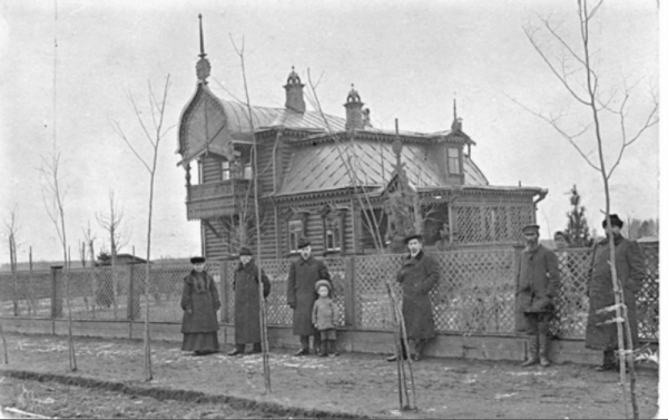House in Novyi Sokolnik. Saltykovka Station, Sokolnicheskaya Street, 1906-1912. Photograph: PastVu