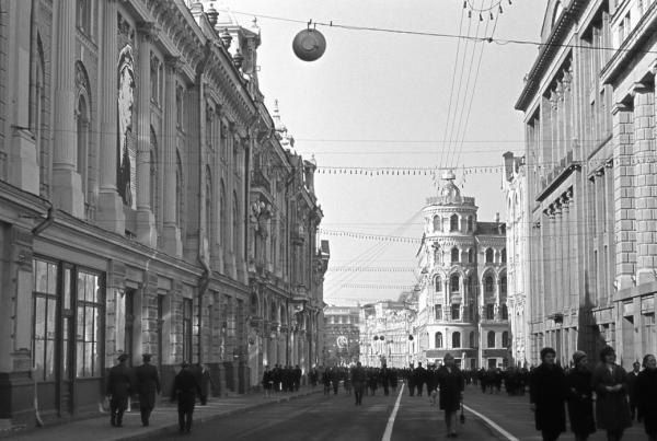 Улица Куйбышева (Ильинка) в 1970-73 гг. Фото:  PastVu