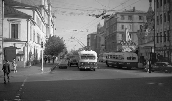 Chekhova Street, 1957. Photo: PastVu