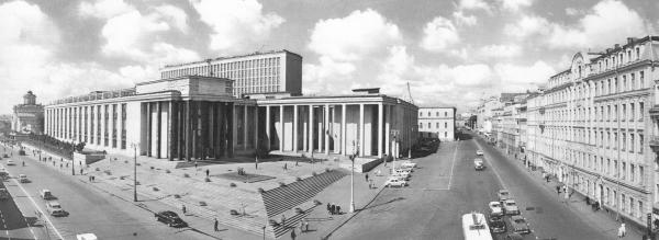 The new building of the Lenin Library. Photo: mi-smale.narod.ru The new building of the Lenin Library. Photo: mi-smale.narod.ru