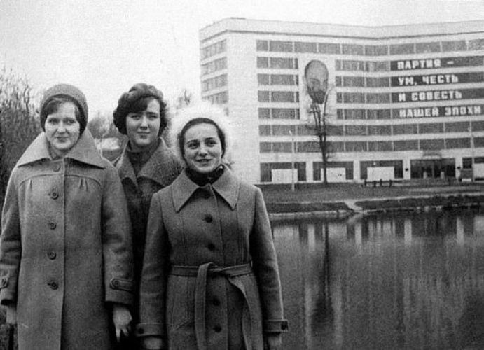 Полиграфический институт. 1980-е гг. Фото: PastVu